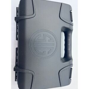 Sig Sauer Black Hard Shell Padded Carrying Case with Foam Interior Logo Latches